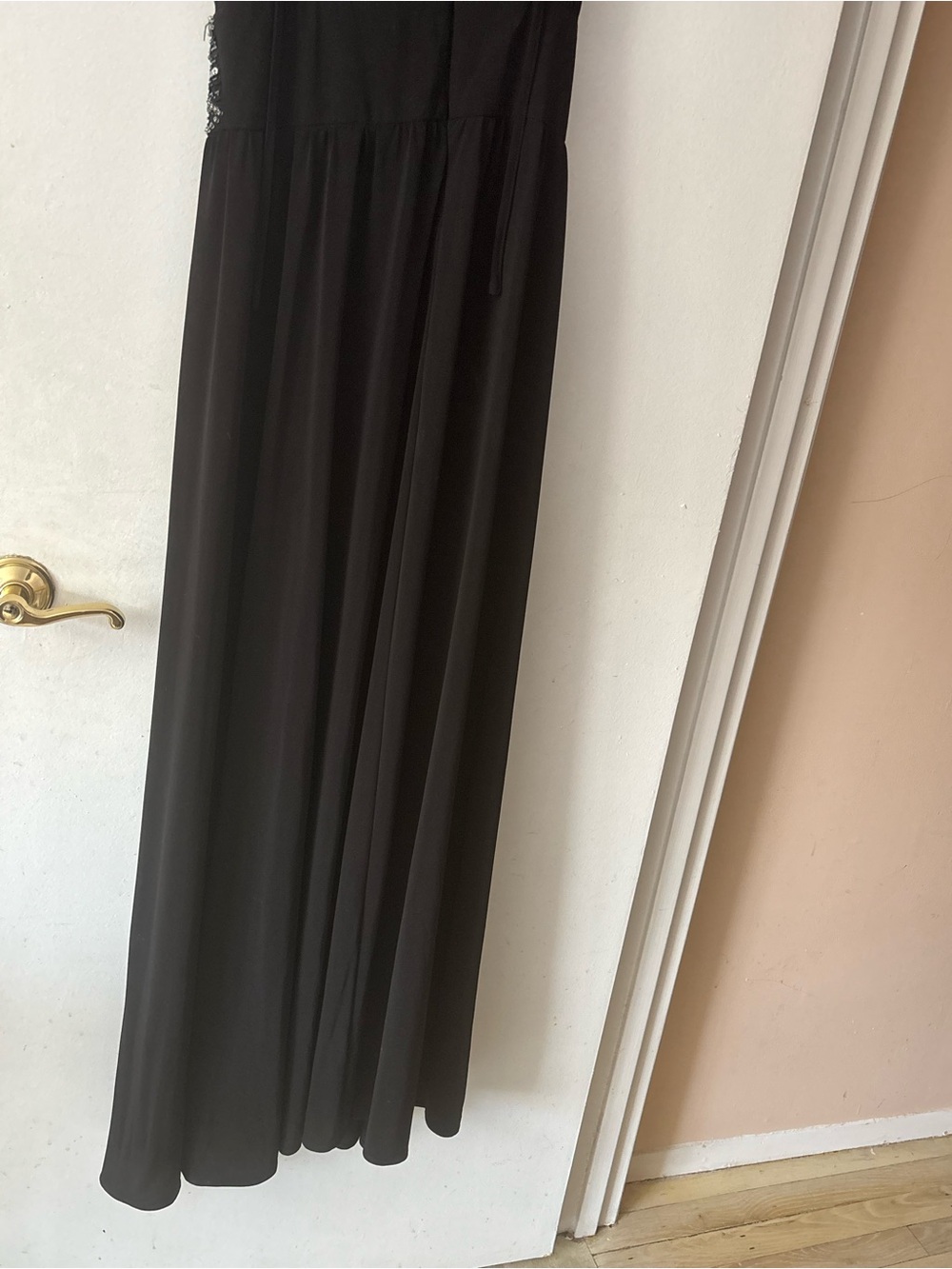 Elegant black R&M Richard's Women's Gown size 14 - Picture 6 of 6